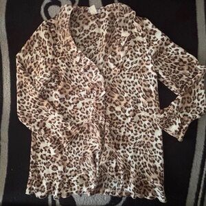 Blair Leopard Print Blouse